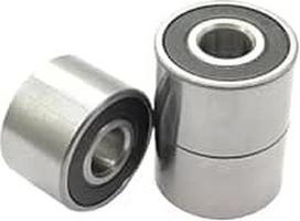 2/4 vnt. nestandartinio tipo šoninių šliaužiklių 630/8-2RS 8X22X11MM 608/10ZZ 8X22X10MM (8X22X10MM, 4 vnt.)