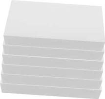 6vnt didelio tankio putų blokai stačiakampiai putų blokai Polistireninio putplasčio akmenys meno paveikslams elnias Pack DIY amatai 30 x 15 x 5 cm
