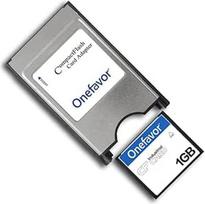 Compact Flash 128mb 256mb 512mb CF kortelė 1GB 2GB 4G atminties kortelė CNC IPC skaitmeninio valdymo mašinų PCMCIA adapteris (su 1G CF kortele)