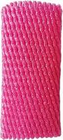 Elastingas nuo susidūrimo apsaugantis tinklinis krepšys su spalvingu putų paminkštinimu Rose Red (12 x 7 cm)