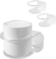 HOLACA sieninis laikiklis, skirtas TP-Link Deco X55/X55 Pro/X20/X25/X50/XE75/X60/X68/W3600 WiFi 6 Mesh WLAN (AX1800, AX3000), paprastas ir tvirtas akrilo laikiklis (2 vnt.)