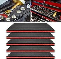 Įrankių dėžės organizatorius, 5 pakuotės 40 x 27 x 27 x 27 x 2,9 cm putų įdėklo dėžutės organizatorius įrankių dėžutės spintelės stalčiaus stalčiui saugoti Craft