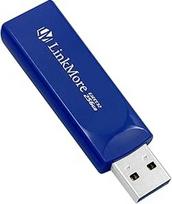 LinkMore EJECT32 USB 3.2 Gen2 atmintinė 256GB skaitymo greitis iki 100MB/s Ištraukiamas nykščio įrenginys