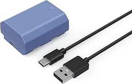 SMALLRIG 2400 mAh akumuliatorius "Sony NP-FZ100" fotoaparatui, įkraunamas fotoaparato akumuliatorius su USB-C 2.5, skirtas "Sony A7 IV", "A7S III", "A7R III", "A7R V", "A7 III", "A6600", "A6700", "FX3", "FX30", "ZV-E1", "ZV-E10 II" - 4265B