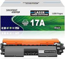 Suderinama HP 17A CF217A juodos spalvos tonerio kasetė, skirta spausdintuvams Laserjet Pro M102a M102w M130a M130fn M130fw M130nw HP17A HPCF217A