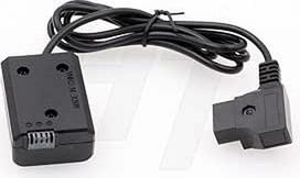 V-Lock D-Tap to NP-FW50 Dummy baterija, skirta "Sony A7 A7II A7S A7SII A7R A7RII A6300 A6500 A6000 A5100 NEX fotoaparatui