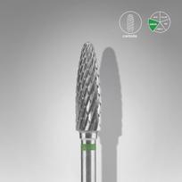 STALEKS kietmetalinė freza “kukurūzai” žalia EXPERT, skersmuo 4 mm / darbo dalis 14 mm [FT90G040/14]