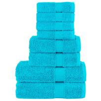 Rankšluosčių rinkinys SOLUND, 8vnt., turkio, 600g/m²