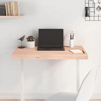 Stalviršis, 80x50x(2–6)cm, neapdorotas ąžuolo medienos masyvas