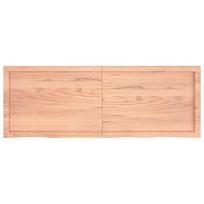 Stalviršis, šviesiai rudas, 140x50x(2-4) cm, medienos masyvas