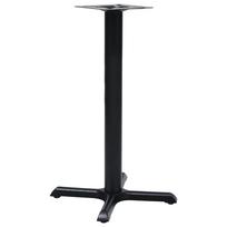Bistro stalo koja, juodos spalvos, 56x56x72cm, ketus
