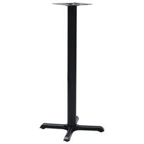 Bistro stalo koja, juodos spalvos, 56x56x107cm, ketus