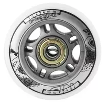 PU 70x24 82A WHITE (4 pcs) + ABEC-7 (8 pcs) SET NILS EXTREME