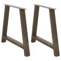 Valgomojo stalo kojelės, A formos, 2 vnt., 100 x (72-73) cm, plienas