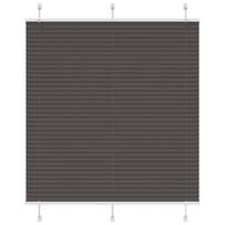 plisuota žaliuze juoda 120x100 cm audinio plotis 119,4 cm
