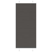 Plisuota žaliuze juoda 90x200 cm audinio plotis 89,4 cm