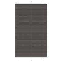 Plisuota žaliuze juoda 120x200 cm audinio plotis 119,4 cm