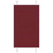 Plisuota žaliuze Bordo raudona 70x150 cm Audinio plotis 69,4 cm