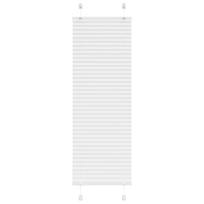plisuota žaliuze balta 40x100 cm audinio plotis 39,4 cm