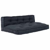 Modulinė sofa 2 pcs Antracitas 120 x 80 x 38 cm audinys