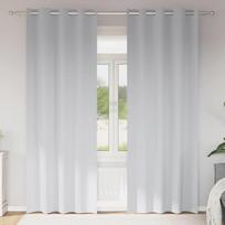 Užuolaidos su žiedais, blokuojančios šviesą 2 pcs