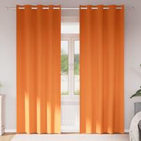 Užuolaidos su žiedais, blokuojančios šviesą 2 pcs