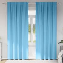 Užuolaidos su žiedais, blokuojančios šviesą 2 pcs