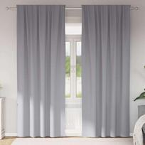 Užuolaidos su žiedais, blokuojančios šviesą 2 pcs