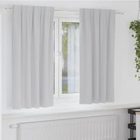 Užuolaidos su žiedais, blokuojančios šviesą 2 pcs