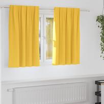 Užuolaidos su žiedais, blokuojančios šviesą 2 pcs