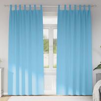 Užuolaidos su žiedais, blokuojančios šviesą 2 pcs