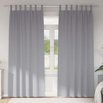 Užuolaidos su žiedais, blokuojančios šviesą 2 pcs