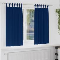 Užuolaidos su žiedais, blokuojančios šviesą 2 pcs