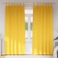 Užuolaidos su žiedais, blokuojančios šviesą 2 pcs