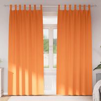 Užuolaidos su žiedais, blokuojančios šviesą 2 pcs