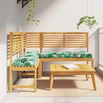 Pagalvėlė 6 pcs Lapų raštas 40 x 40 x 8 cm Oksfordo audinys