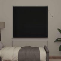 Venecijos žaliuzės Reguliuojamas Juoda 150 x 140 cm PVC