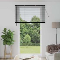 Venecijos žaliuzės Reguliuojamas Juoda 213 x 130 cm PVC