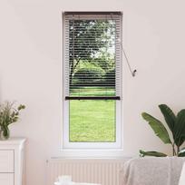 Venecijos žaliuzės Tamsiai ruda su raštu 150 x 50 cm PVC