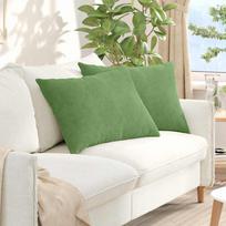 Sofa Pagalvės 2 pcs Šviesiai žalia 70 x 50 cm