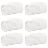 Mesti antklodės 6 pcs Balta 220 x 240 cm Flysas