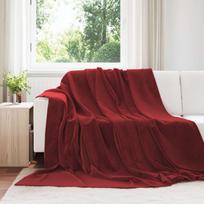 Mesti antklodės 6 pcs Bordo raudona 220 x 240 cm Flysas