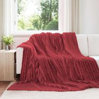 Mesti antklodės 6 pcs Bordo raudona 240 x 220 cm Flysas