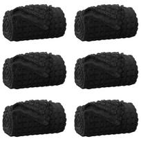 Mesti antklodės 6 pcs Juoda 240 x 220 cm Flysas