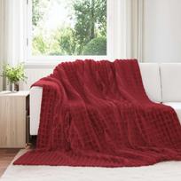 Mesti antklodės 6 pcs Bordo raudona 240 x 220 cm Flysas