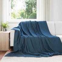 Mesti antklodės 6 pcs Jūrinė mėlyna 240 x 220 cm Flysas