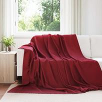 Mesti antklodės 6 pcs Bordo raudona 240 x 220 cm Flysas