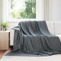 Mesti antklodės 24 pcs Tamsiai pilka 240 x 220 cm Flysas