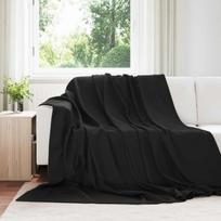 Mesti antklodės 24 pcs Juoda 240 x 220 cm Flysas