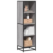 knygų spintelė Pilka Sonoma 40x35x139 cm Engineered Wood